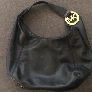 Black Michael Kors Hobo handbag